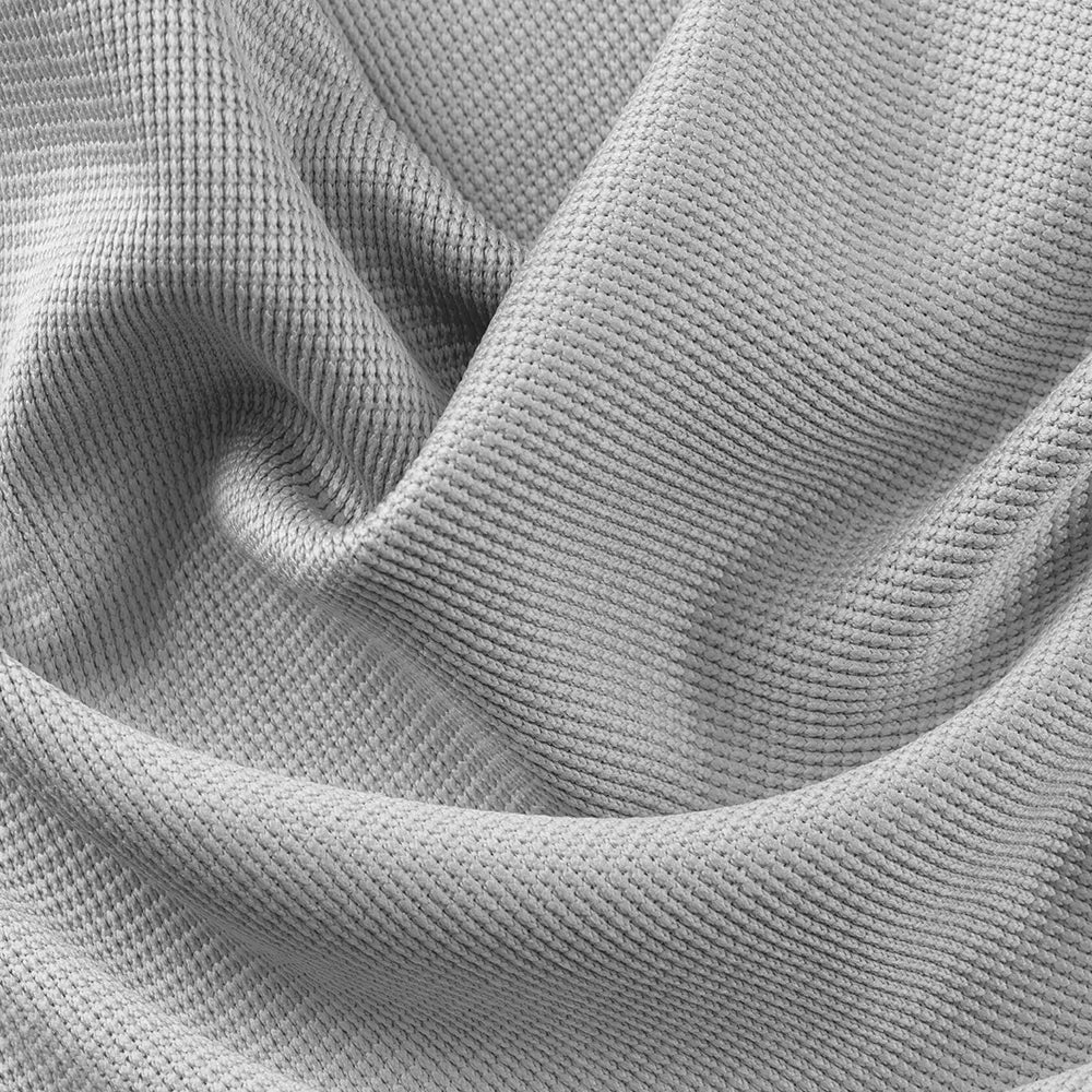 materialkachel textil, detailansicht, struktur, grau