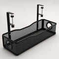 UnderTray Kabelablage, 3/4-Ansicht von vorn, Schwarz